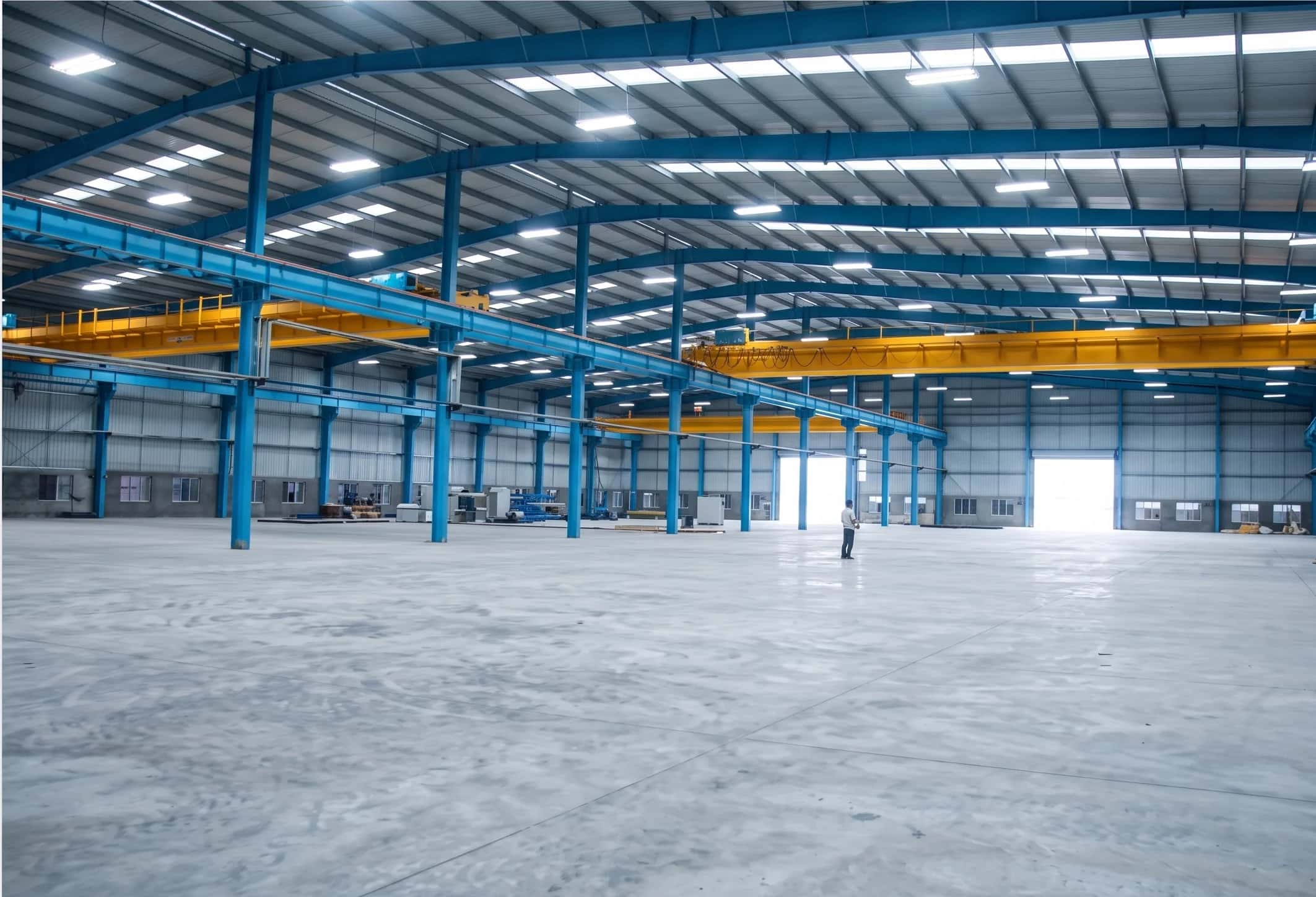 EPC Pre-Engineered Building (PEB) Structure with Metal Roofing