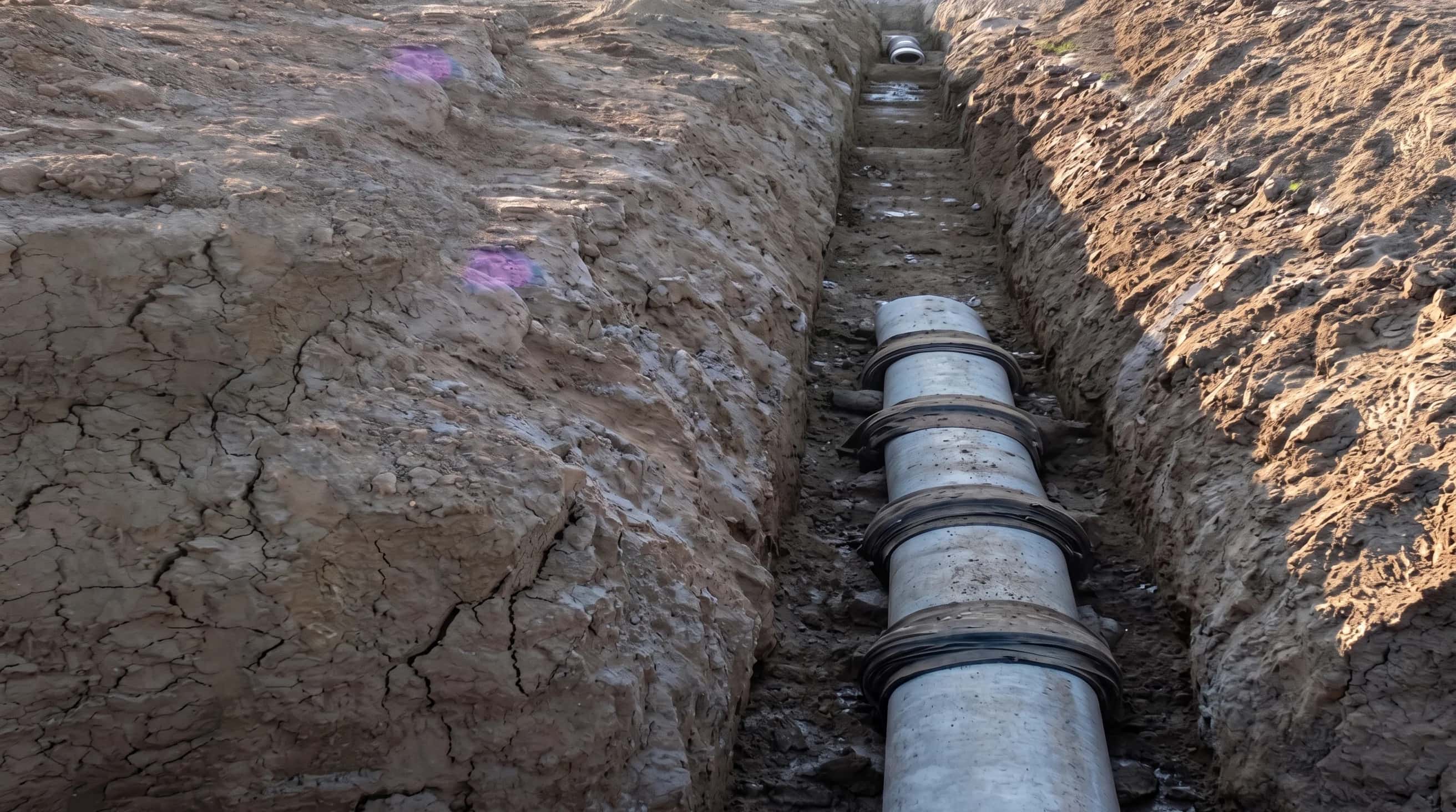 Laying of RCC Hume Pipes for Industrial Project