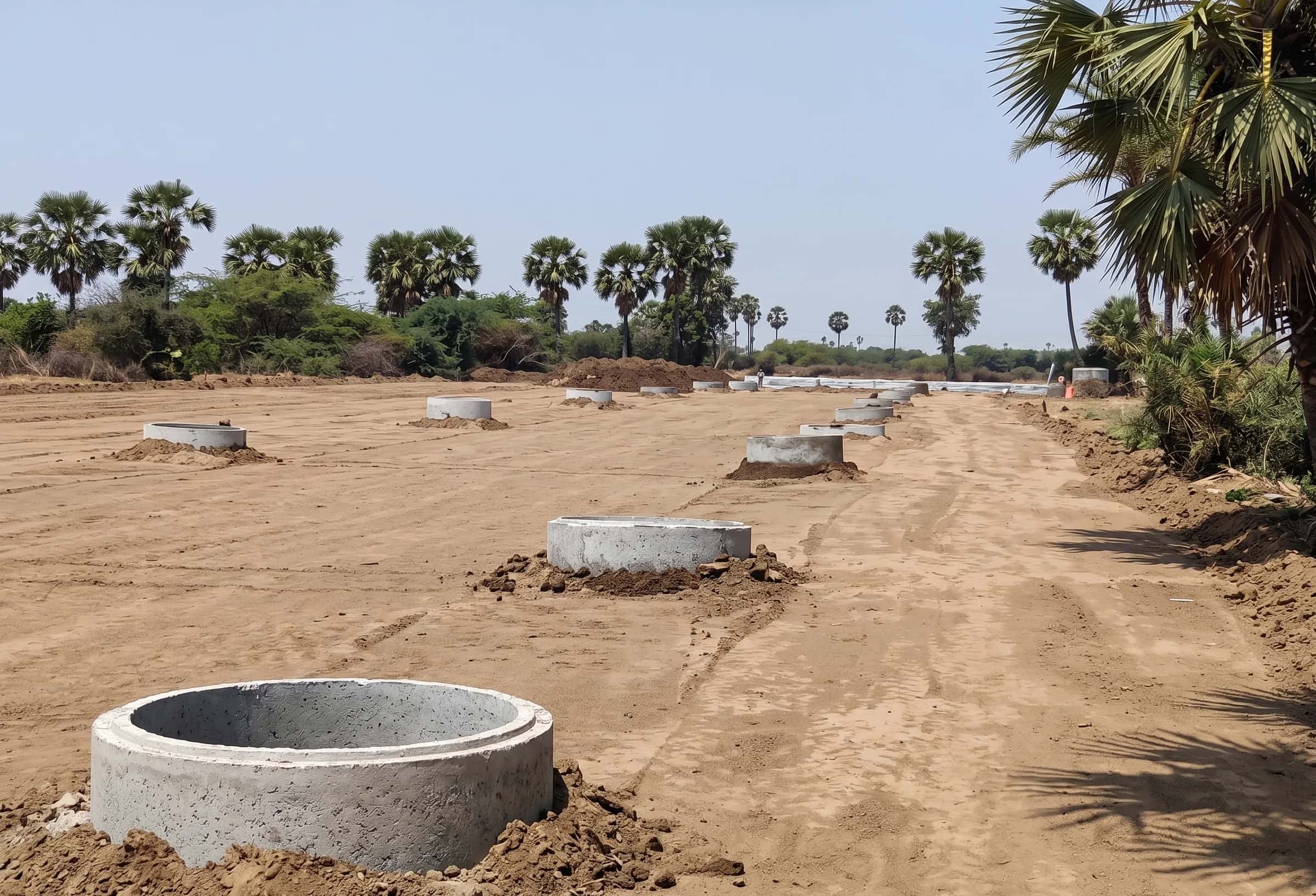 Construction, Supply & Laying of M30 Grade RCC Manhole